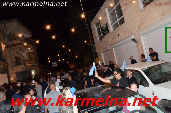 بالصور :الاحتفالات الليلية الانتخابية 